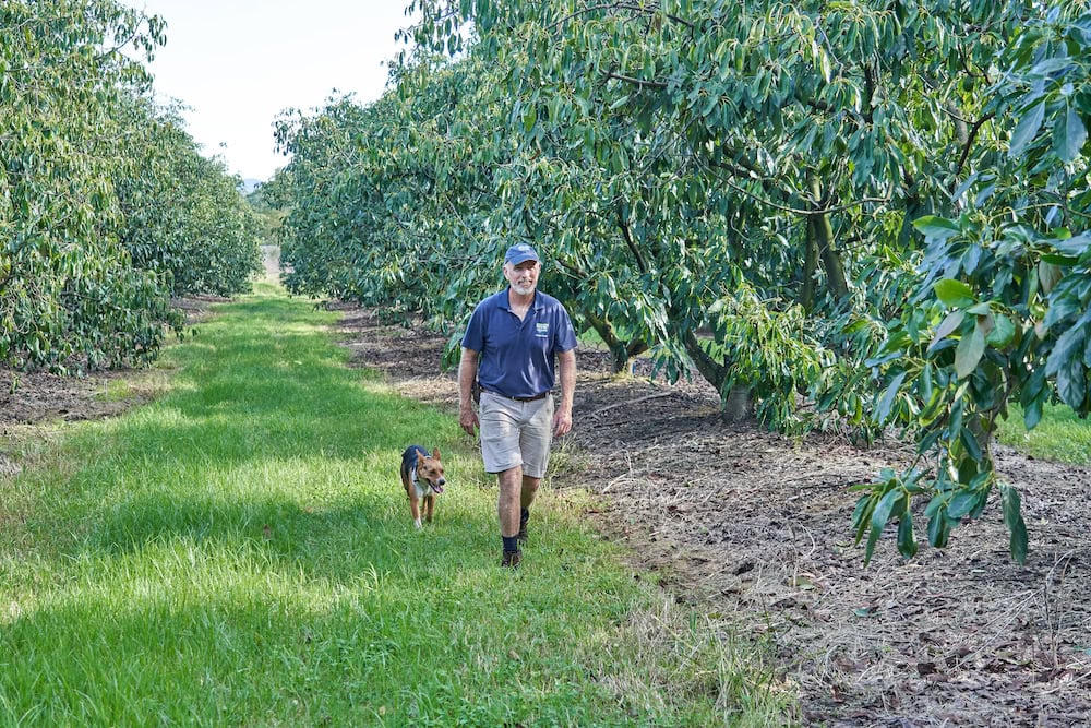 Tim and dog
