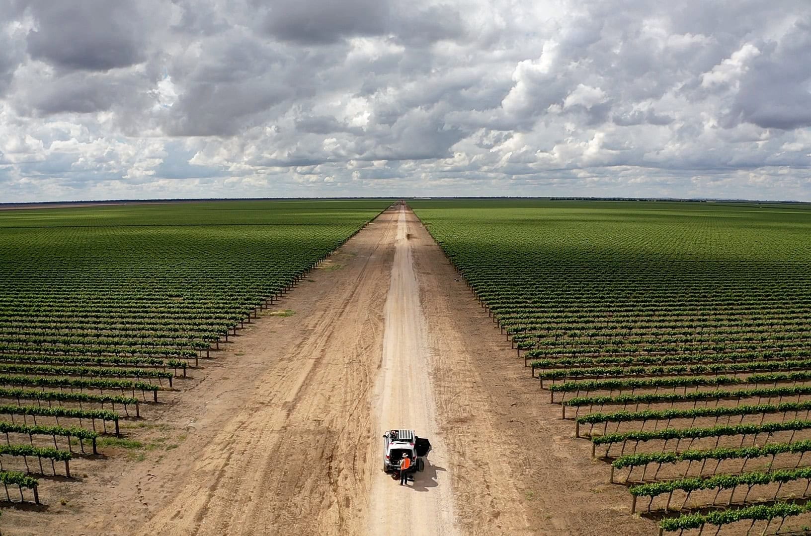 Drone training for farmers