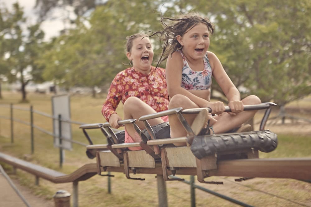 Old school fun at Green Valley Farm