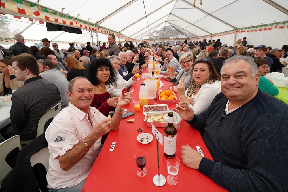 Celebrating salami making in Griffith