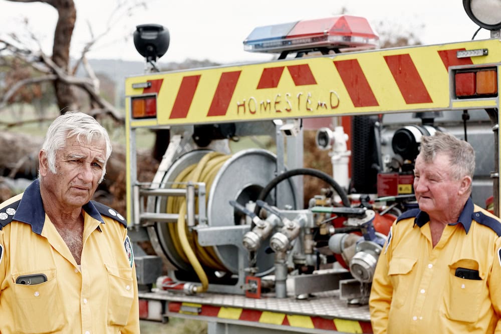 Local firefighters protect Tenterfield