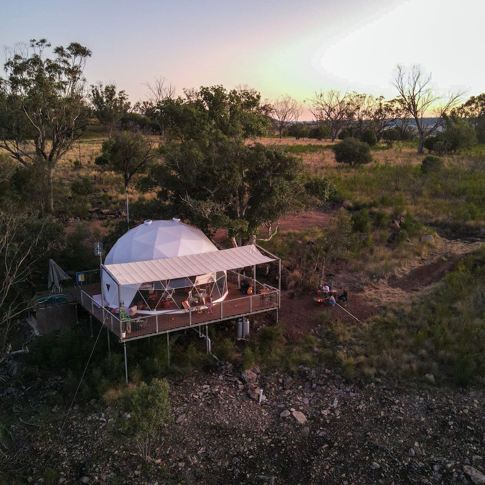 Agritourism domes of hope and happiness