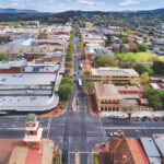 Albury aerial view