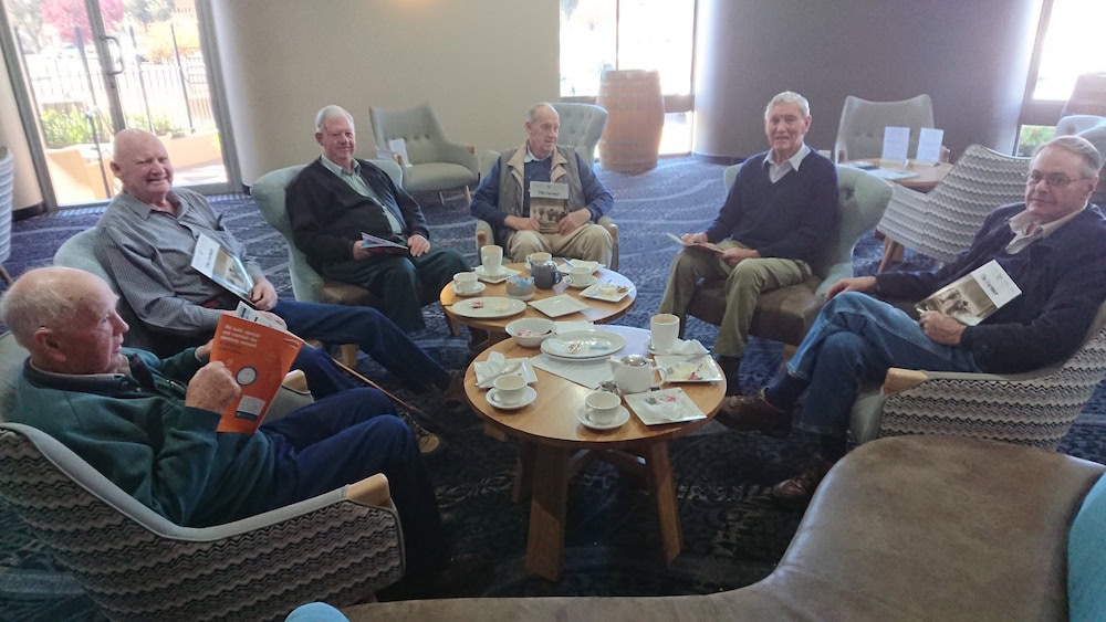 Retired Farmers Group spins a great yarn