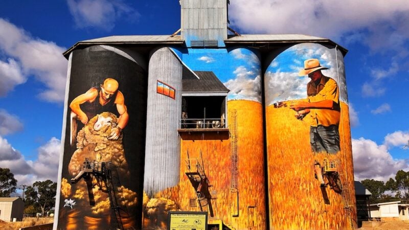 Silo art drawing tourists to small towns