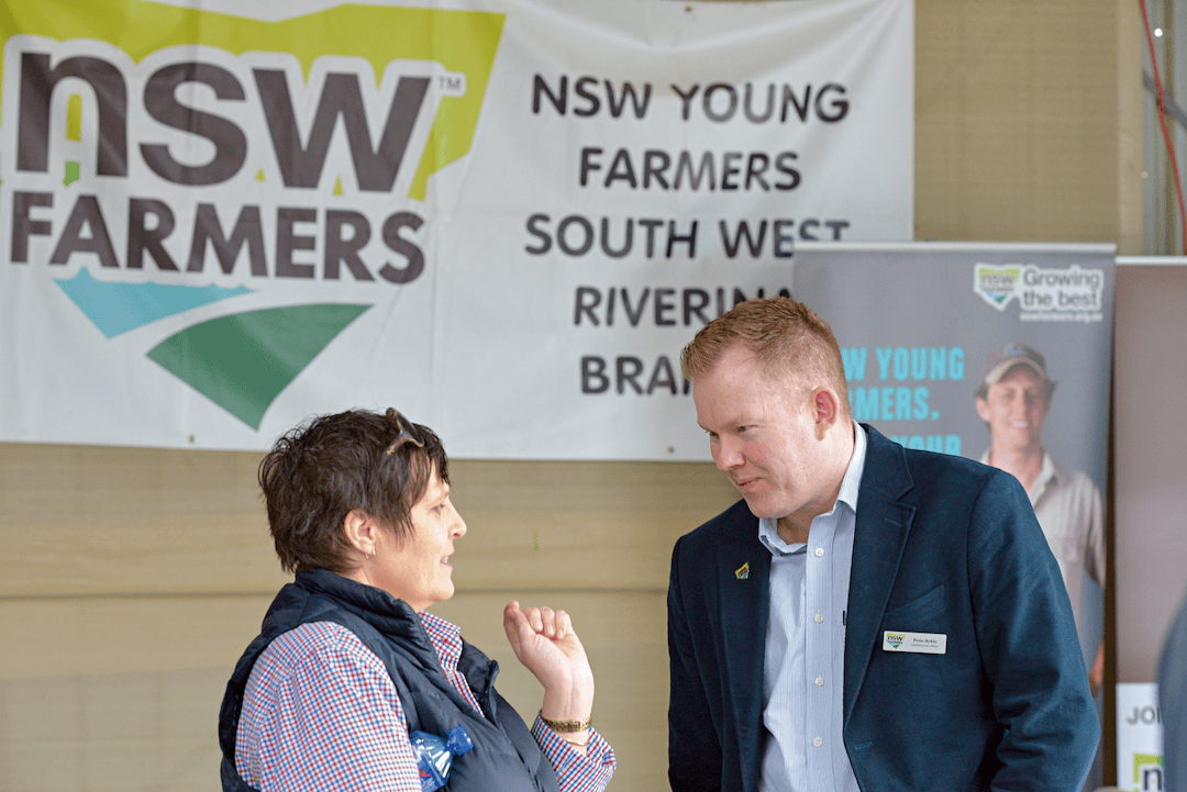 Changing of the guard at NSW Farmers