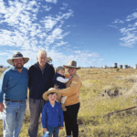 Philip Melbourne with his family